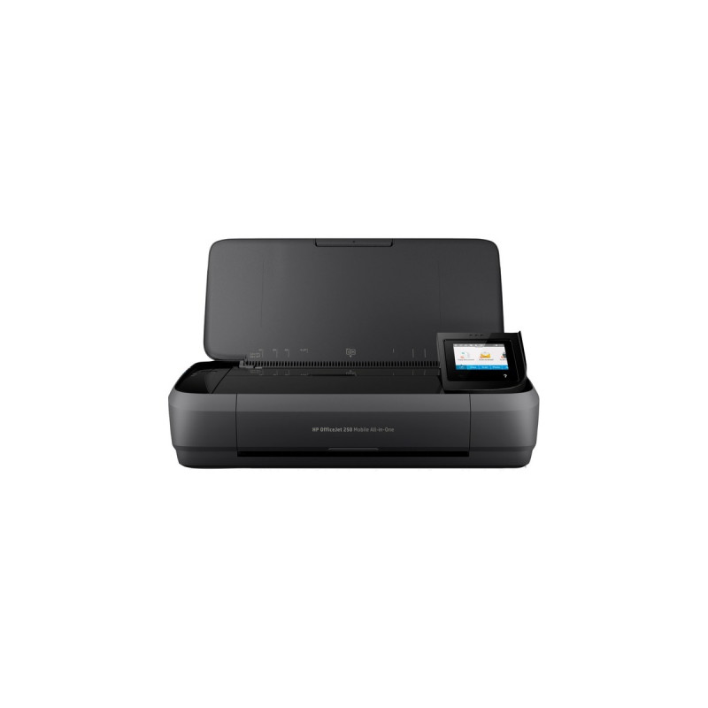 HP OfficeJet 250 Mobiler All-in-One-Drucker, Multifunktionsdrucker(schwarz, USB/WLAN, Scan, Kopie)