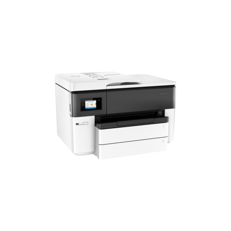 HP OfficeJet 7740 All-in-One, Multifunktionsdrucker(schwarz/grau, USB, LAN, WLAN, Scan, Kopie, Fax)