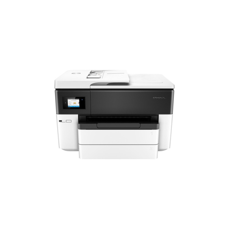 HP OfficeJet 7740 All-in-One, Multifunktionsdrucker(schwarz/grau, USB, LAN, WLAN, Scan, Kopie, Fax)