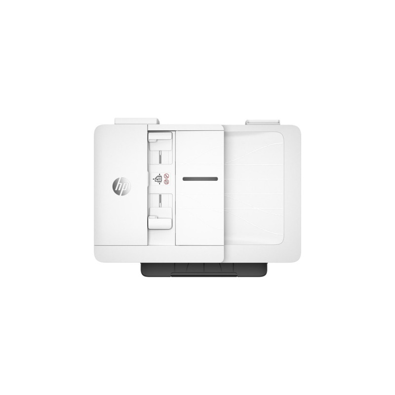 HP OfficeJet 7740 All-in-One, Multifunktionsdrucker(schwarz/grau, USB, LAN, WLAN, Scan, Kopie, Fax)