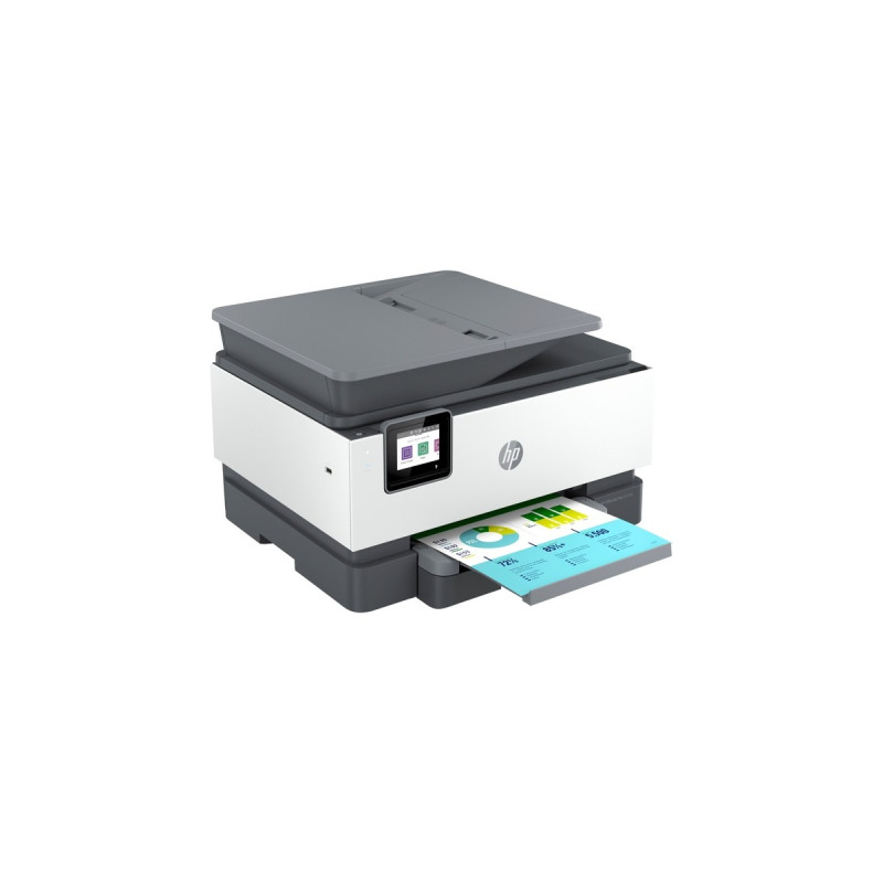 HP OfficeJet Pro 9019e, Multifunktionsdrucker(grau/weiß, HP+, Instant Ink, Scan, Kopie, Fax, USB, LAN, WLAN)