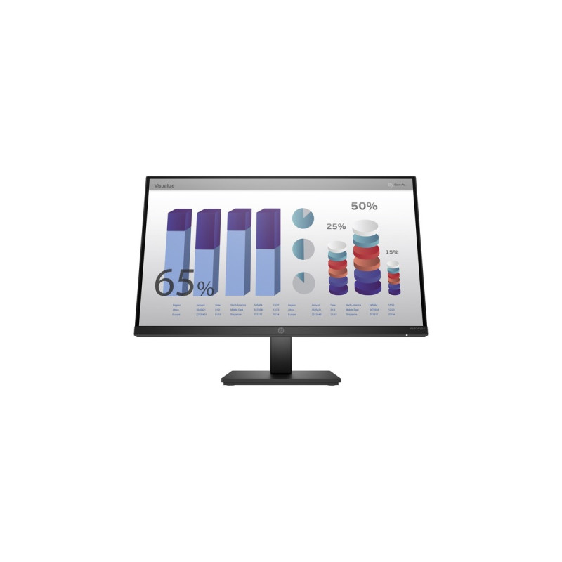 HP P24q G4, LED-Monitor(60.5 cm (23.8 Zoll), schwarz, QHD, IPS, 60 Hz)