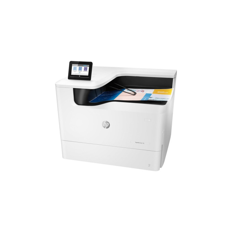 HP PageWide Color 755dn, Tintenstrahldrucker(grau/schwarz, USB, LAN)