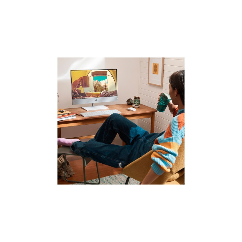 HP Pavilion All-in-One 27-ca2001ng, PC-System(weiß, Windows 11 Home 64-Bit)