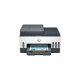 HP Smart Tank 7305 All-in-One, Multifunktionsdrucker(grau/weiß, USB, LAN, WLAN, Scan, Kopie)