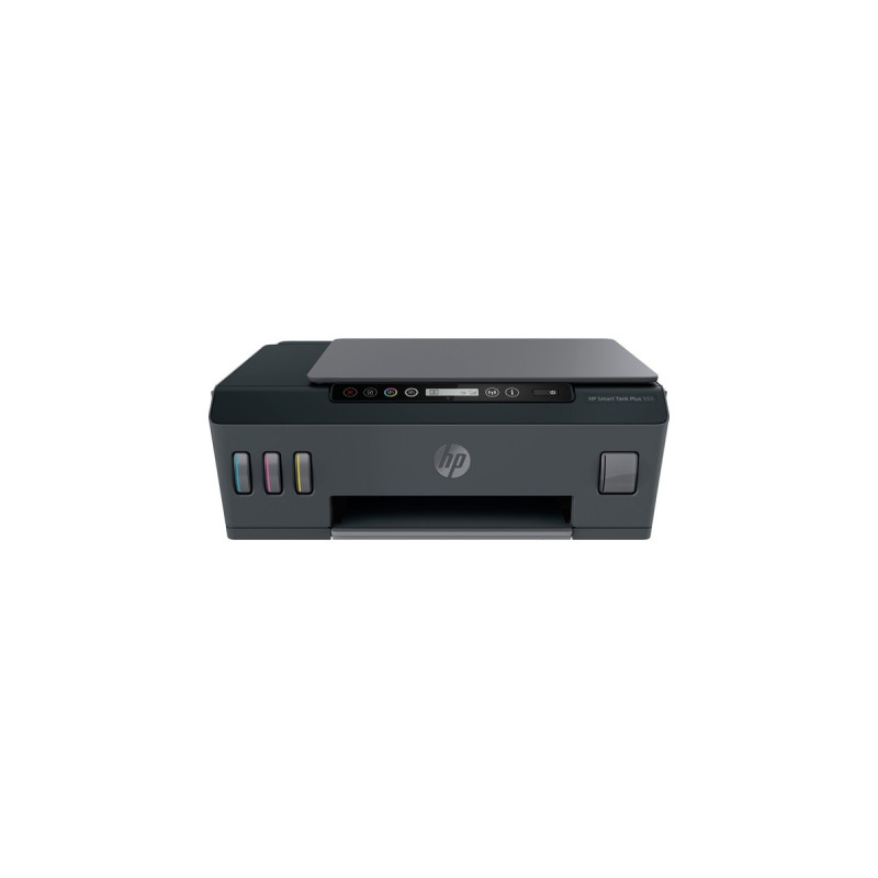 HP Smart Tank Plus 555, Multifunktionsdrucker(anthrazit, USB, WLAN, Bluetooth, Scan, Kopie)