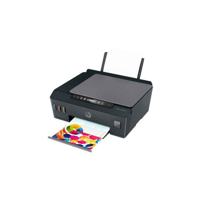 HP Smart Tank Plus 555, Multifunktionsdrucker(anthrazit, USB, WLAN, Bluetooth, Scan, Kopie)