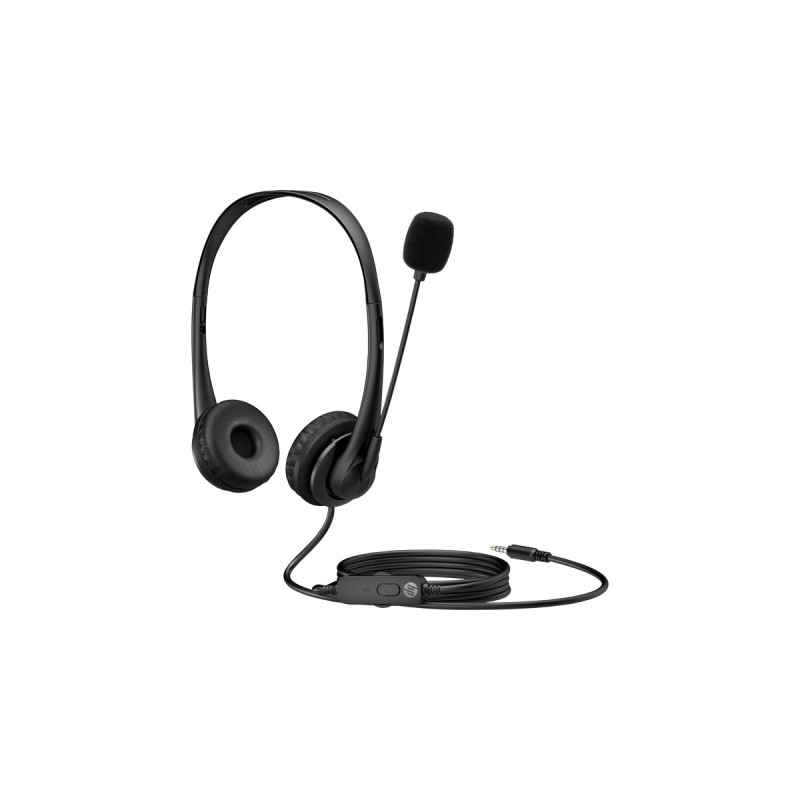 HP Stereo 3.5mm Headset G2(schwarz)