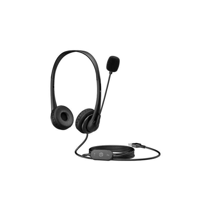 HP Stereo-USB-Headset G2(schwarz)