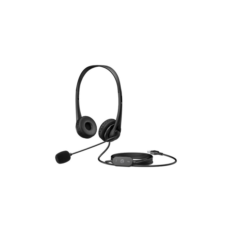 HP Stereo-USB-Headset G2(schwarz)