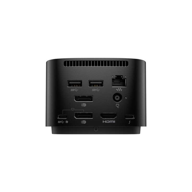 HP Thunderbolt Dock G4 280 W, Dockingstation(schwarz, 120/280 Watt, USB-C, DisplayPort, HDMI)