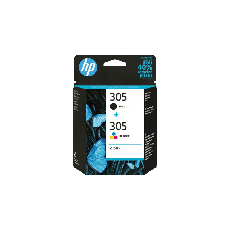 HP Tinte 2er-Pack Nr. 305 (6ZD17AE)