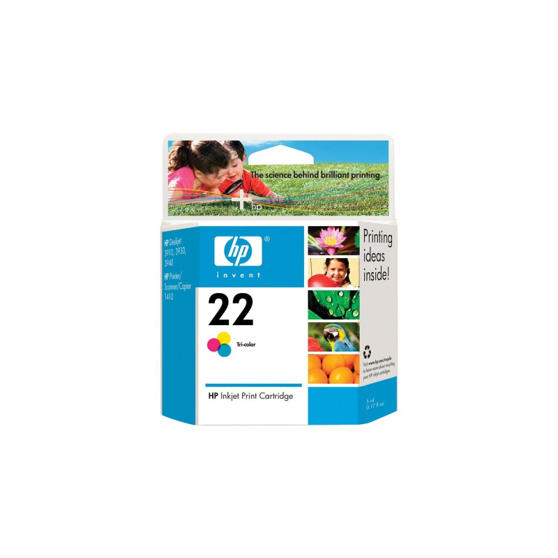 HP Tinte dreifarbig Nr. 22 (C9352A)(Retail)