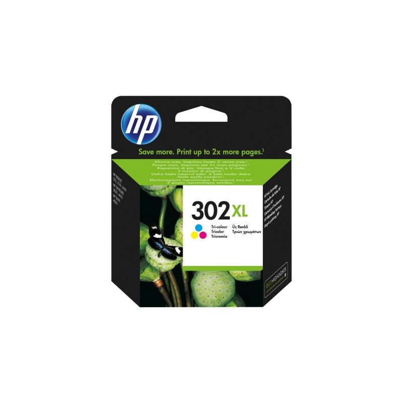 HP Tinte dreifarbig Nr. 302XL (F6U67AE)