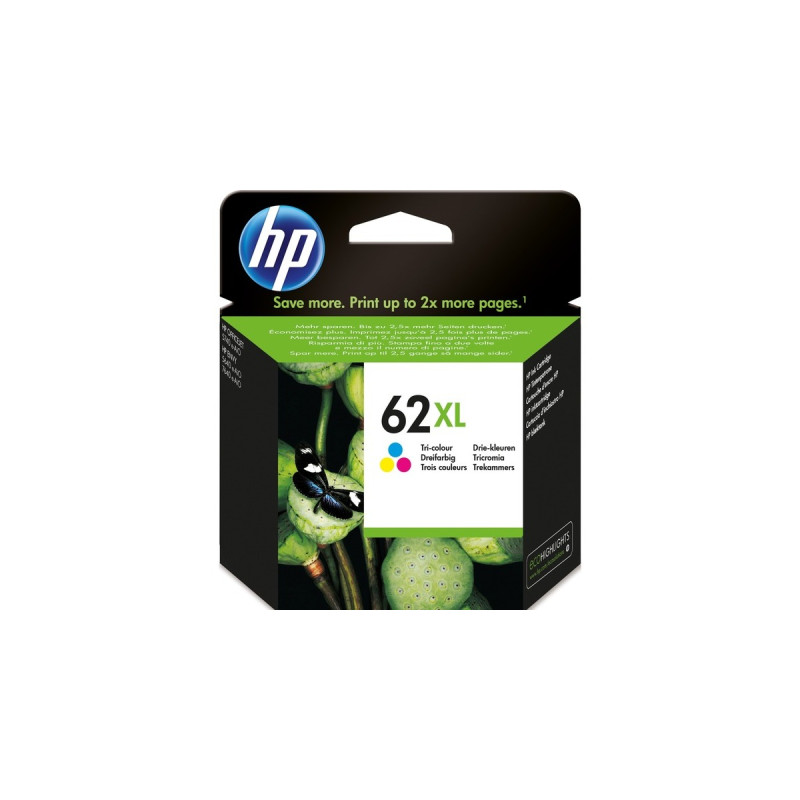 HP Tinte dreifarbig Nr. 62XL (C2P07AE)
