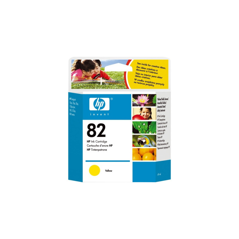 HP Tinte gelb Nr. 82 (C4913A)(Retail)