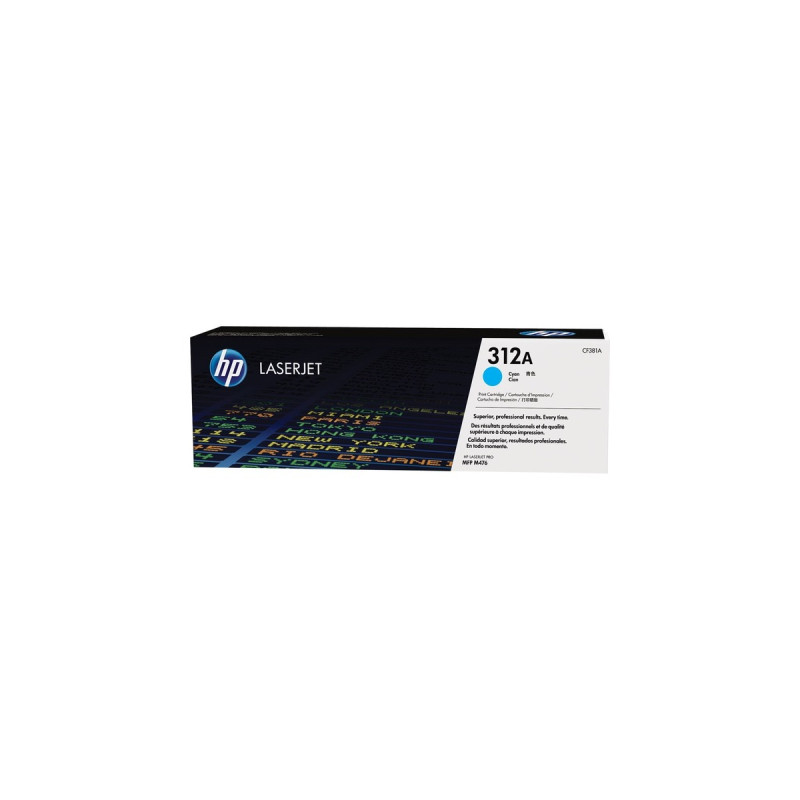 HP Toner cyan 312A (CF381A)