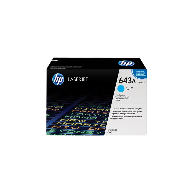 HP Toner cyan 643A (Q5951A)(türkis, Retail)