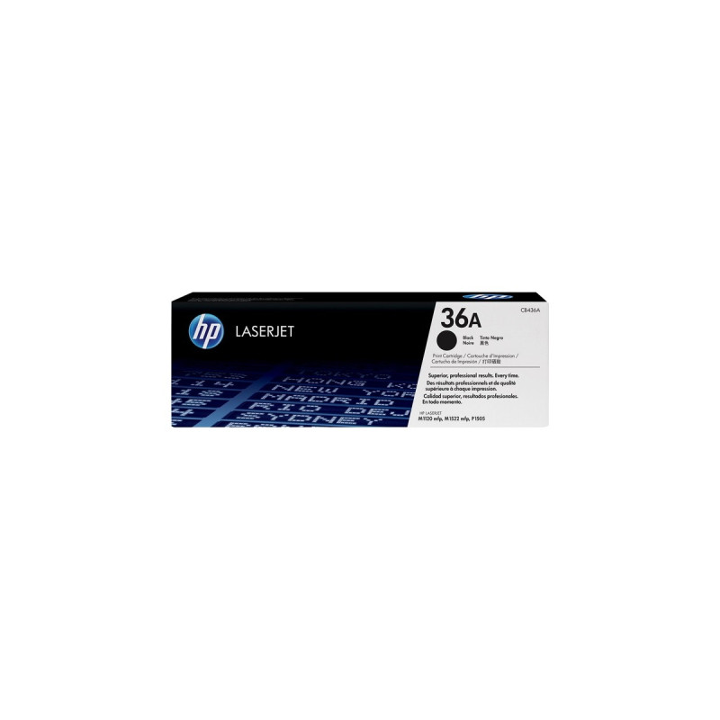 HP Toner schwarz 36A (CB436A)(schwarz, Retail)