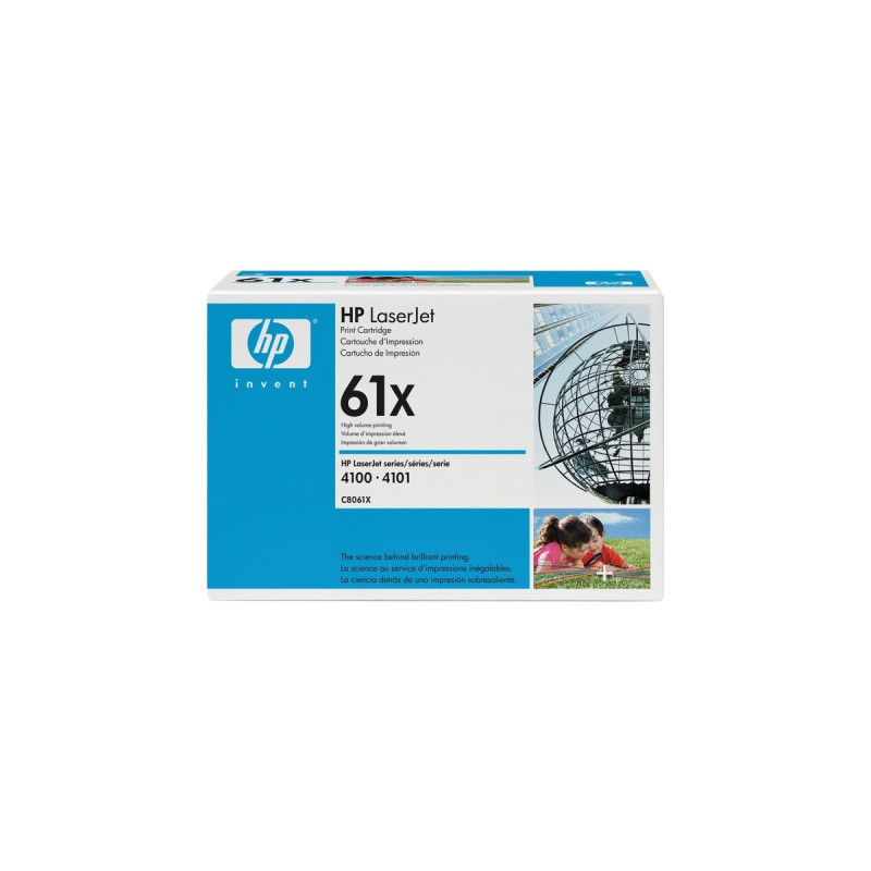 HP Toner schwarz 61X (C8061X)(Retail)