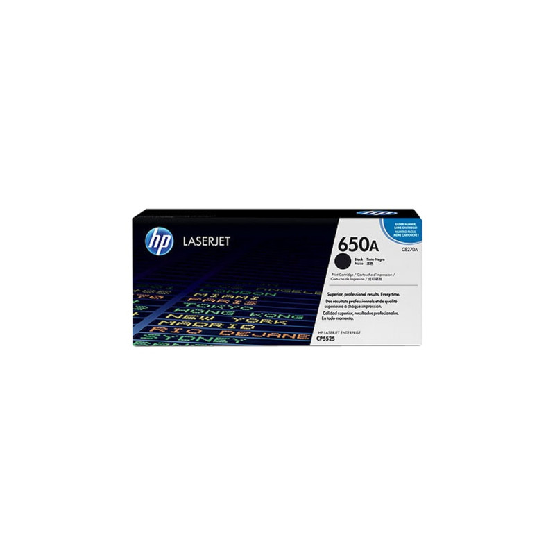 HP Toner schwarz 650A (CE270A)