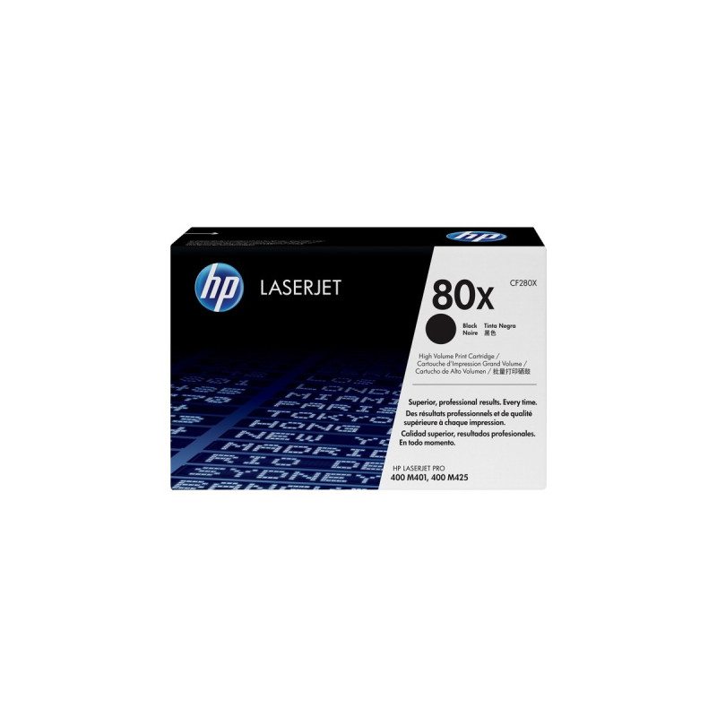 HP Toner schwarz 80X (CF280X)