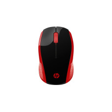 HP Wireless Maus 200(schwarz/rot)