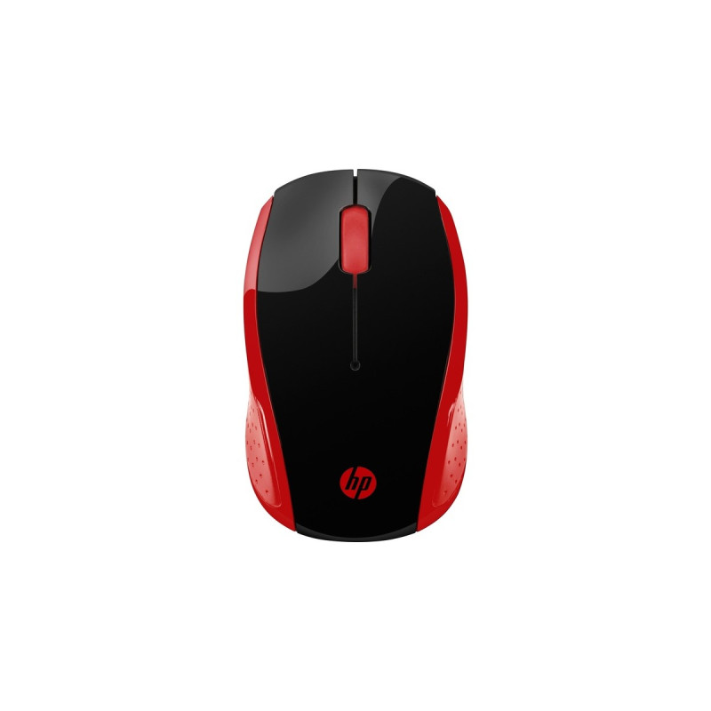 HP Wireless Maus 200(schwarz/rot)