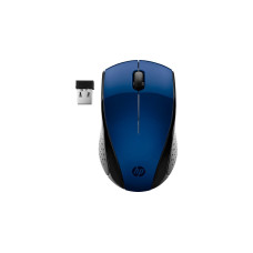 HP Wireless-Maus 220(schwarz/blau, Lumiere Blue)