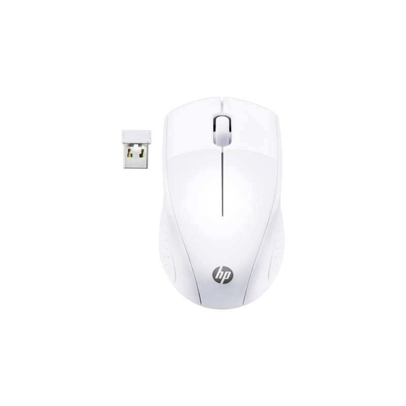 HP Wireless-Maus 220(weiß, Snow White)