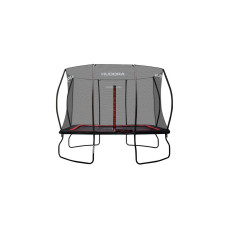 HUDORA 4Square Trampolin 215x305, Fitnessgerät(schwarz/rot)