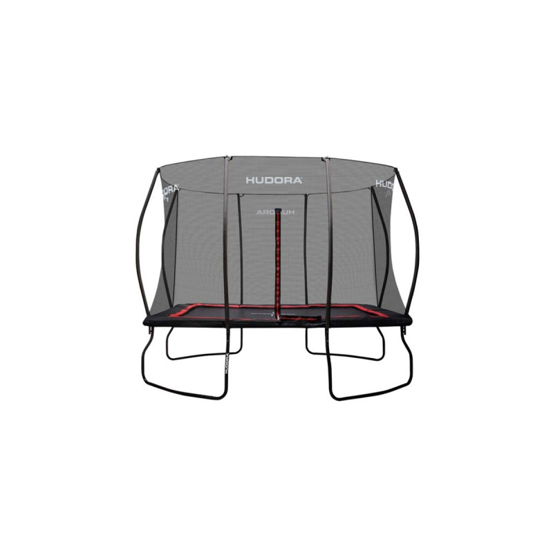 HUDORA 4Square Trampolin 215x305, Fitnessgerät(schwarz/rot)
