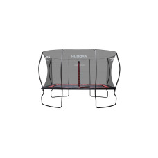 HUDORA 4Square Trampolin 244x366, Fitnessgerät(schwarz/rot)