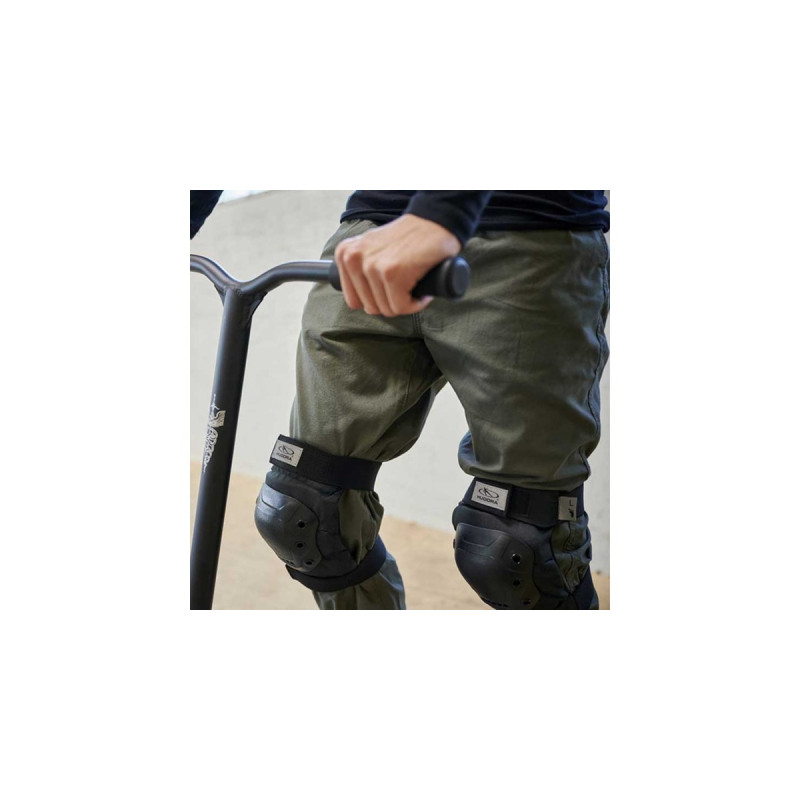 HUDORA Biomechanisches Protektoren Set(schwarz, Größe XL)