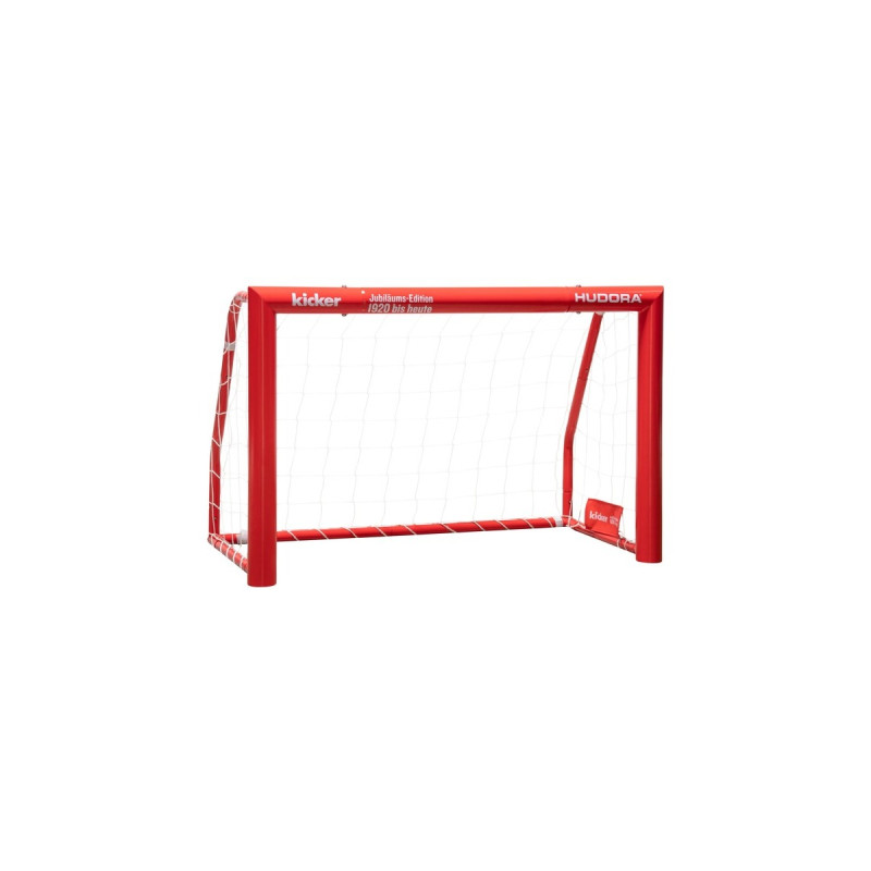HUDORA Expert 120 kicker Edition, Fußballtor(rot/weiß)