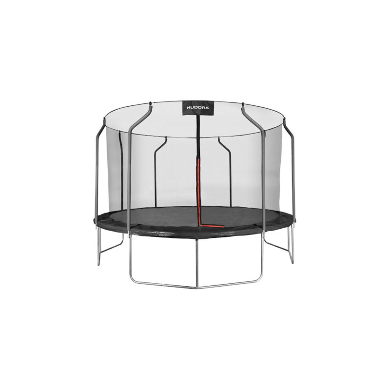 HUDORA First Trampolin 400V, Fitnessgerät(schwarz, rund, 400 cm)