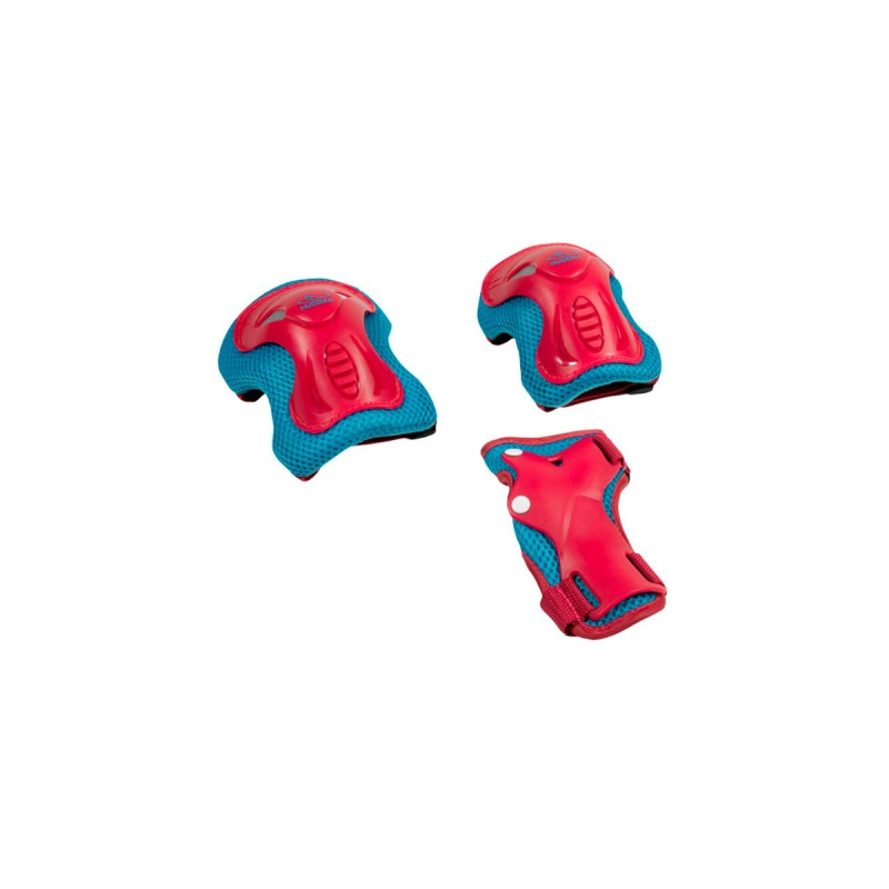 HUDORA Protektoren Set Kids(beere/türkis, Größe XS)