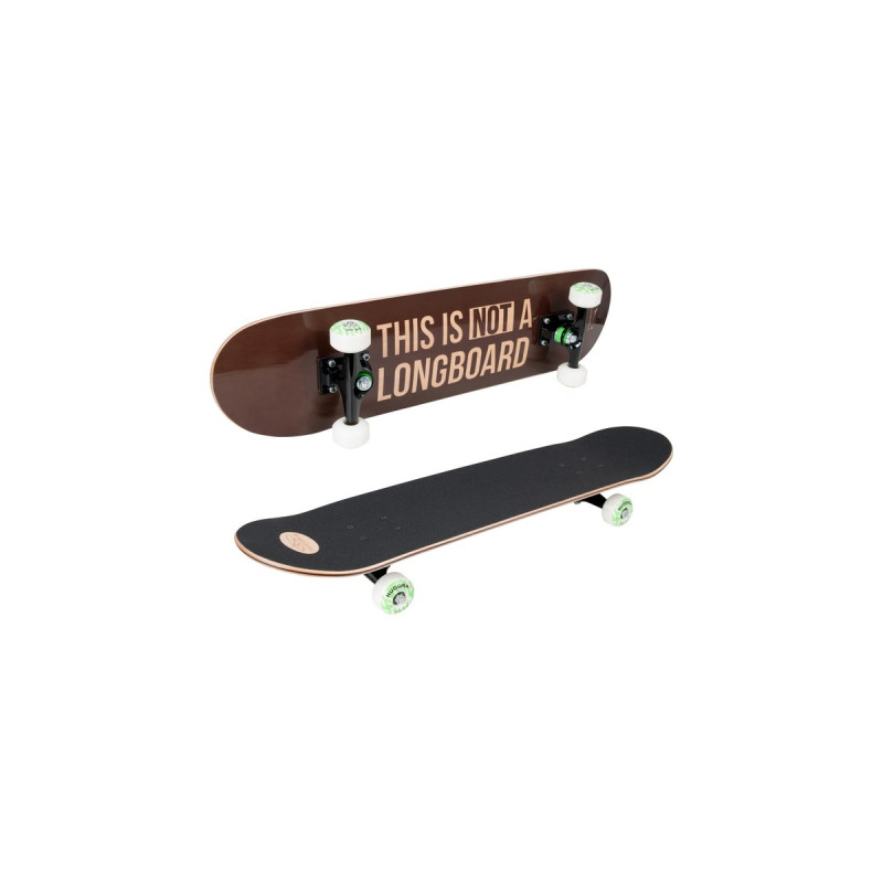 HUDORA Skateboard Harlem(braun, ABEC 7)