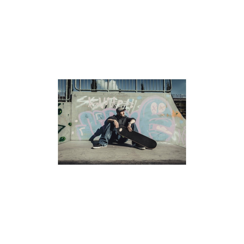 HUDORA Skateboard Harlem(braun, ABEC 7)