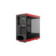 HYTE Y40, Tower-Gehäuse(rot/schwarz, Tempered Glass)