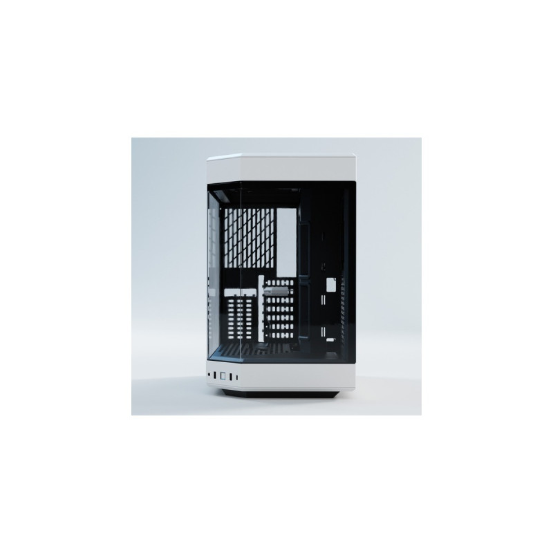 HYTE Y60, Tower-Gehäuse(weiß/schwarz, Tempered Glass)