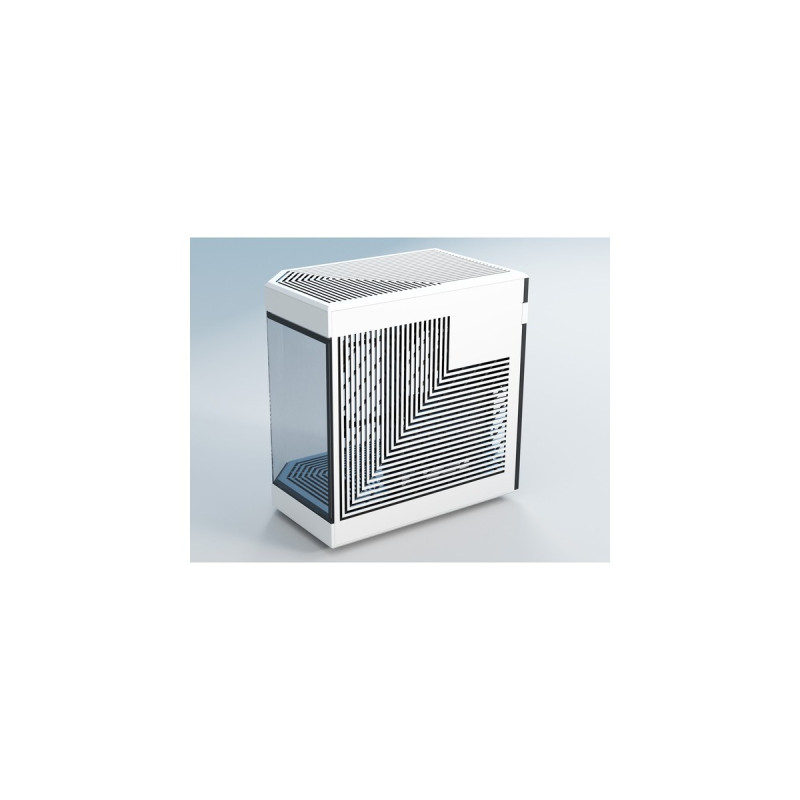 HYTE Y60, Tower-Gehäuse(weiß/schwarz, Tempered Glass)