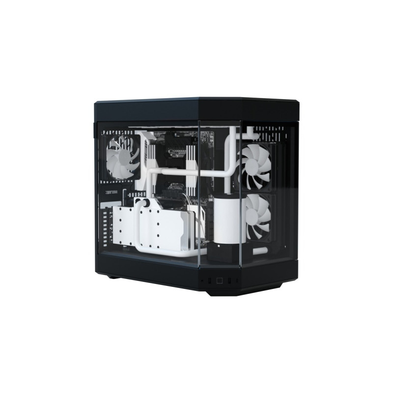 HYTE Y60, Tower-Gehäuse(schwarz, Tempered Glass)