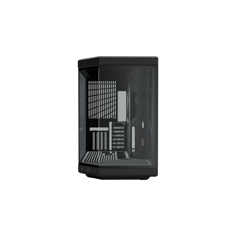 HYTE Y70 , Tower-Gehäuse(schwarz, Tempered Glass)