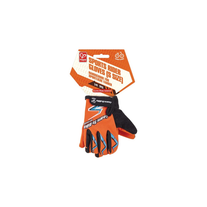 Hape Cross Racing Handschuhe S(orange/schwarz, Größe S)
