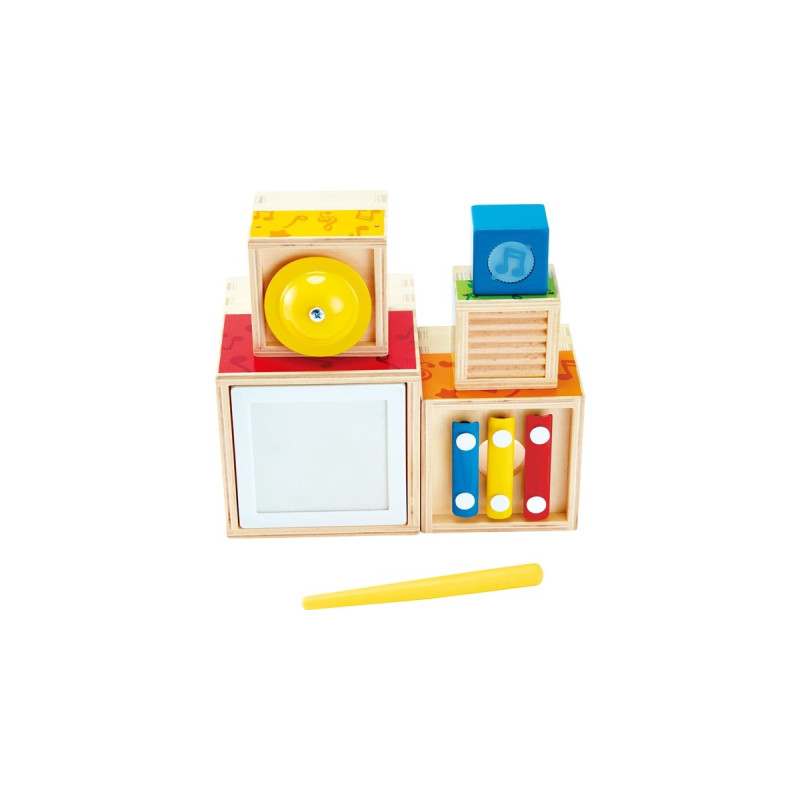 Hape Musik-Stapelwürfel, Musikspielzeug