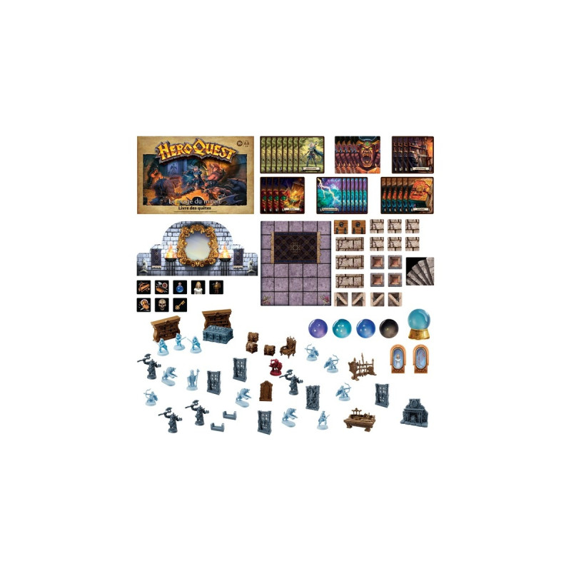 Hasbro Avalon Hill HeroQuest - Die Spiegelmagierin Abenteuerpack, Brettspiel(Erweiterung)