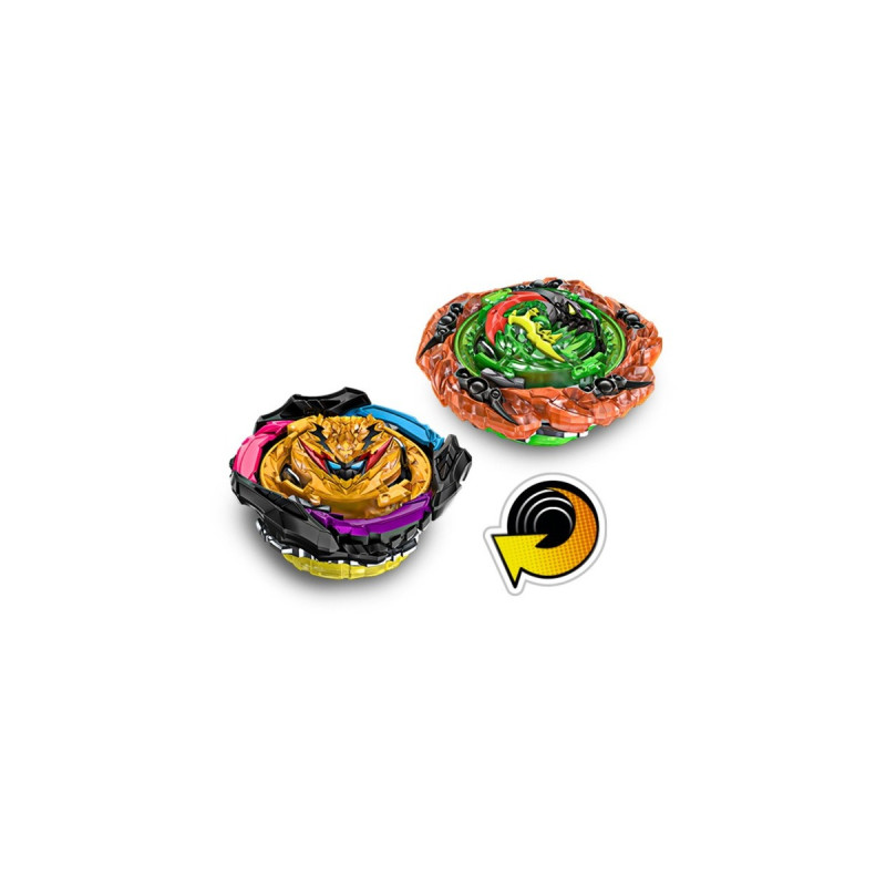 Hasbro Beyblade Burst QuadStrike Light Ignite Battle Set, Geschicklichkeitsspiel