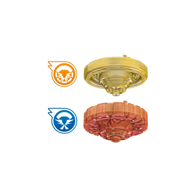 Hasbro Beyblade Burst QuadStrike Light Ignite Battle Set, Geschicklichkeitsspiel
