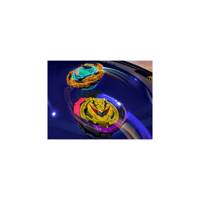 Hasbro Beyblade Burst QuadStrike Light Ignite Battle Set, Geschicklichkeitsspiel